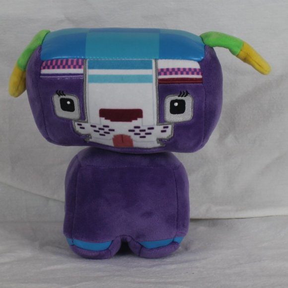 Ty Beanie Boos Widget the Lego Purple Dog Legoland Exclusive 2019 9" Tall - Picture 2 of 10